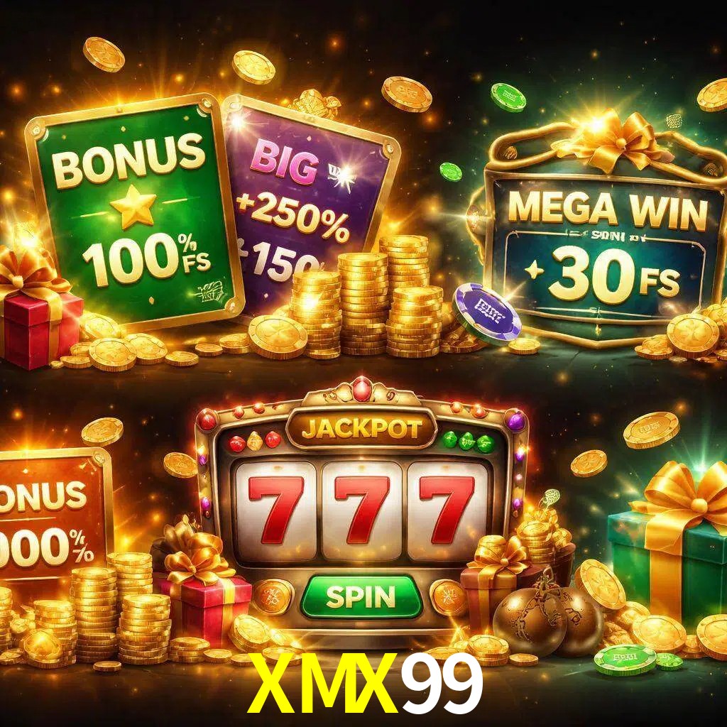 Tipos de bonos XMX99 incluyendo recompensas de bienvenida y promociones continuas